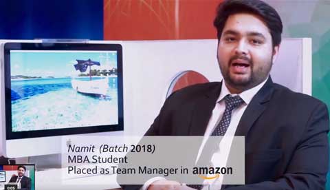 Namit (B.Tech CSE)- Amazon LPU
