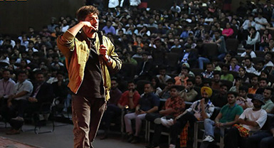 Munawar Faruqui at LPU