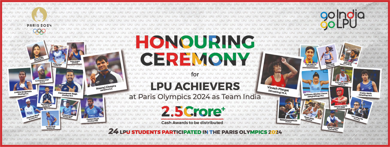 LPU students participated in the paris olympics 2024