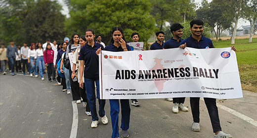 LPU AIDS Awareness Rall