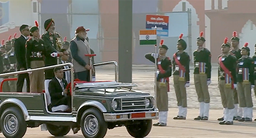 LPU NCC Cadets at Republic Day Parade