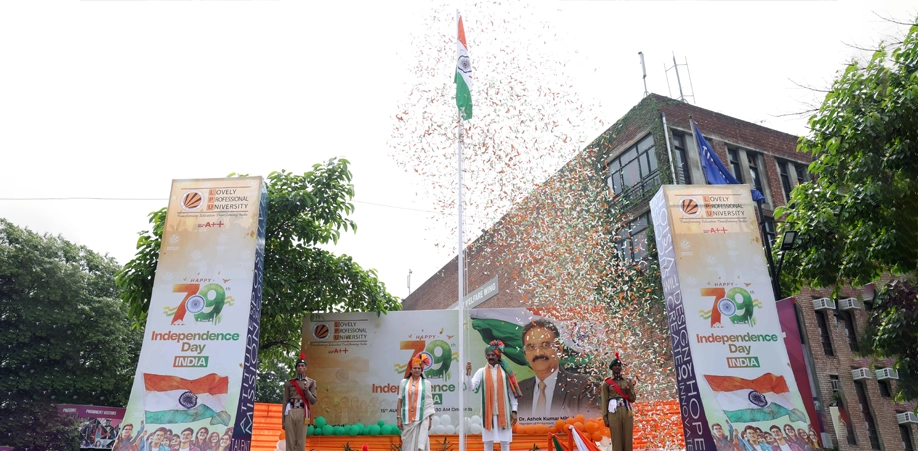 LPU celebrated 79th Independence Day with Grandeur - LPU